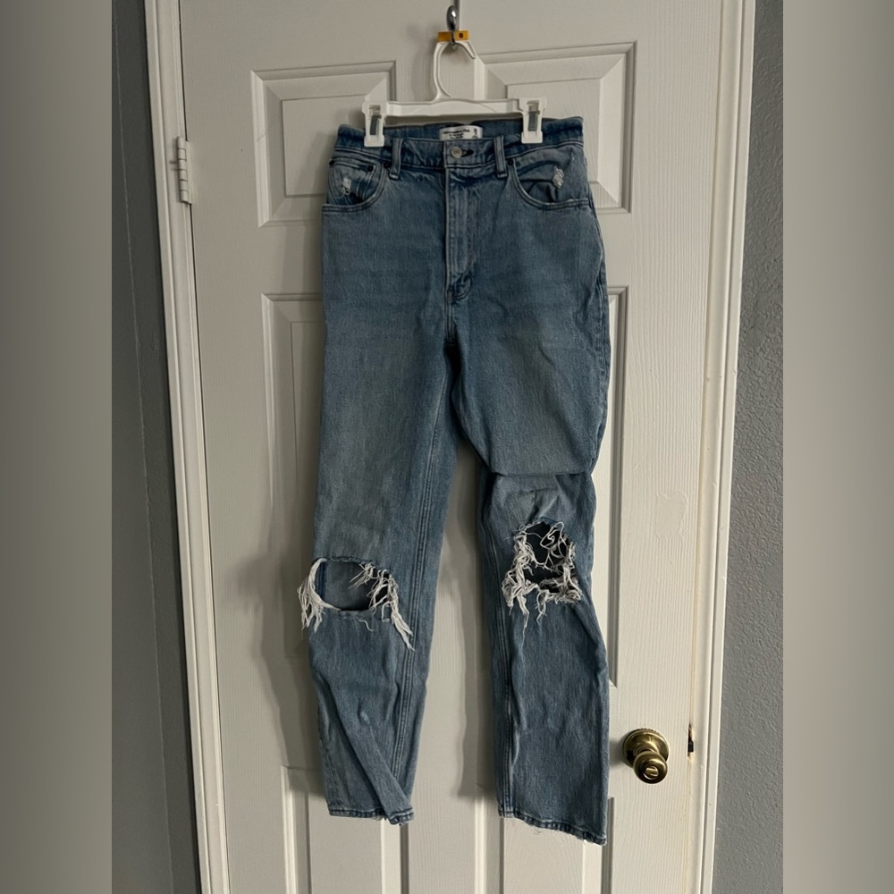 Abercrombie & Fitch 90s Straight Ultra High Rise Jean